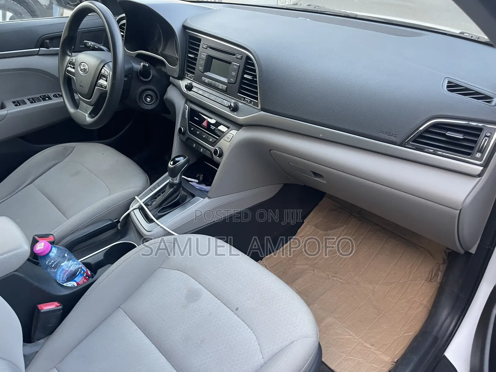 Hyundai Elantra ECO Sedan FWD (1.4L 4cyl 7A) 2017 White