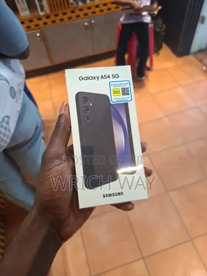 New Samsung Galaxy A54 5G 128 GB Black