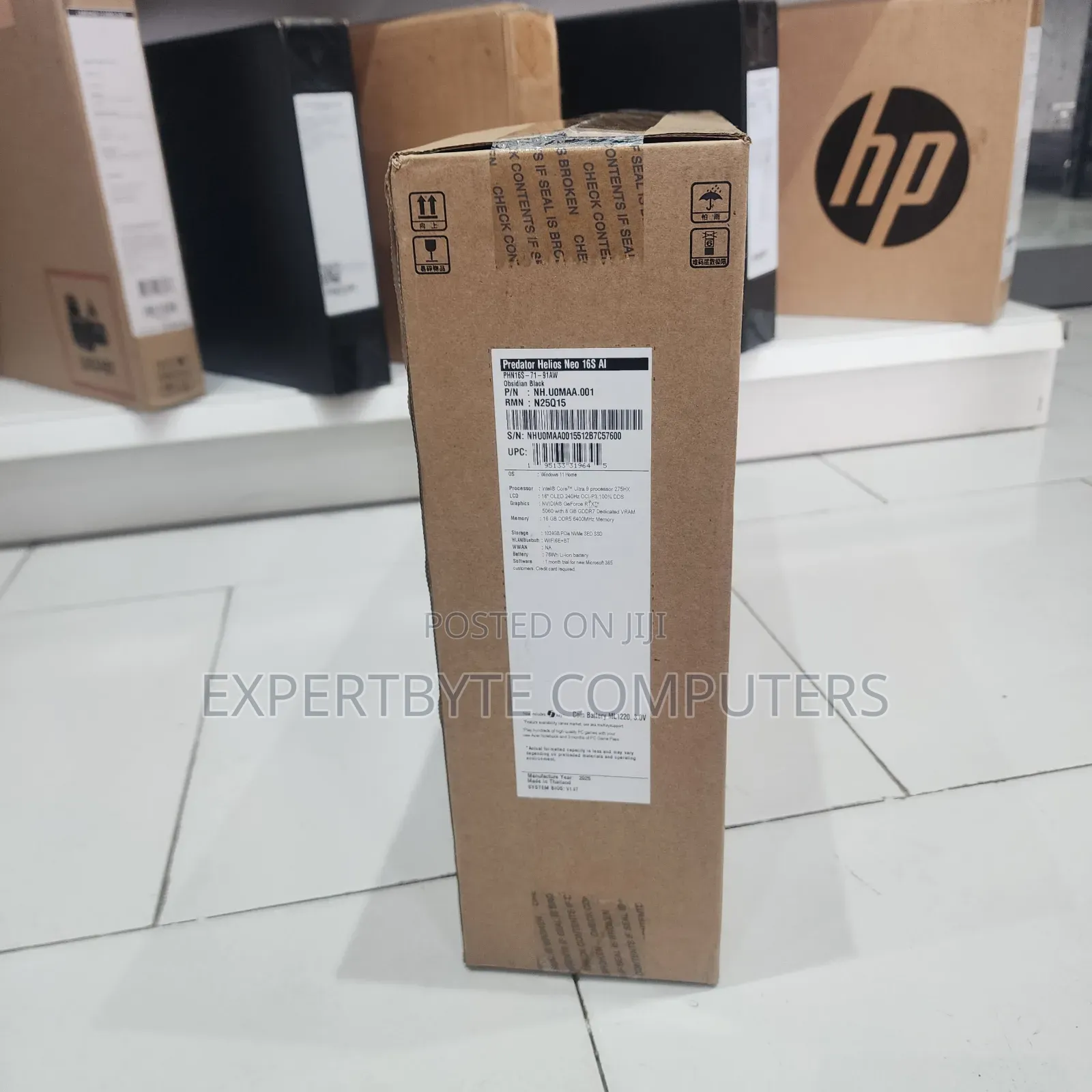New Laptop Acer Predator Helios 16 16GB Intel Core Ultra 9 SSD 1T