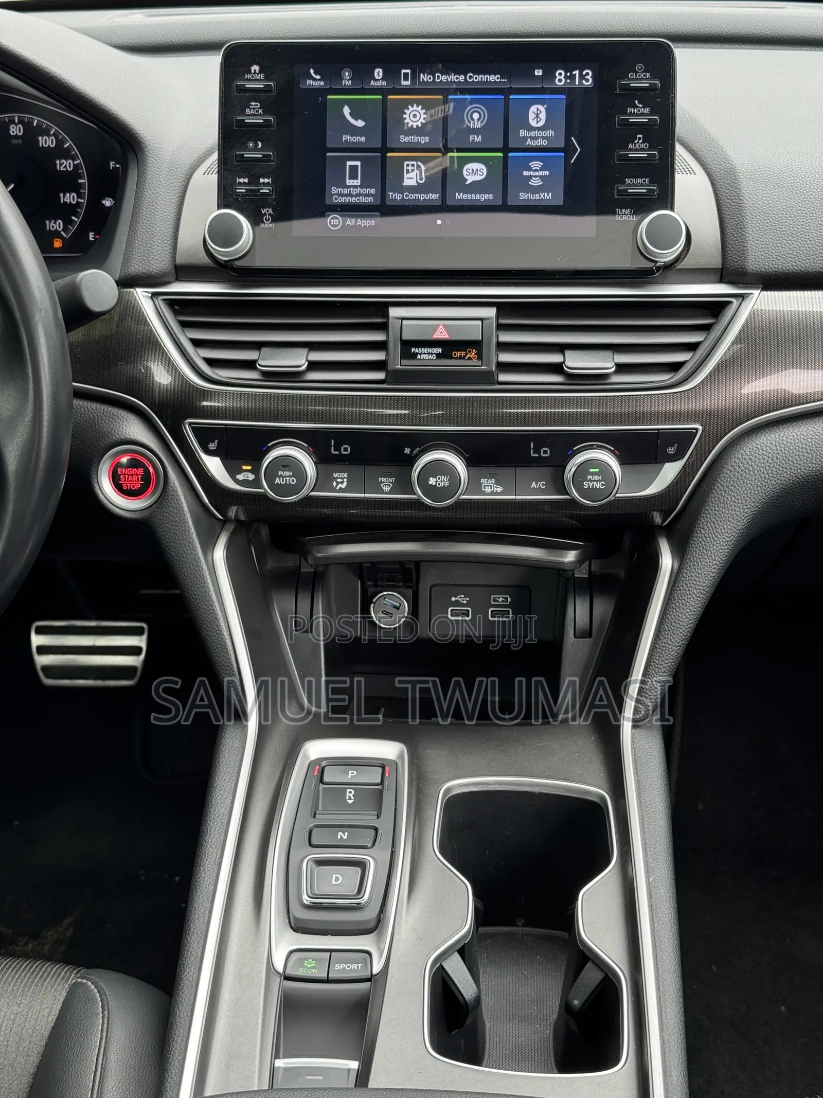 Honda Accord Sport 2.0T 2022 White