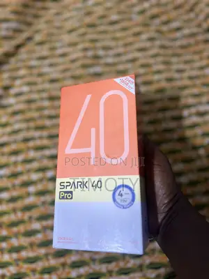 New Tecno Spark 40 Pro 256 GB Black