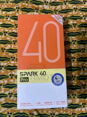 New Tecno Spark 40 Pro 256 GB Black