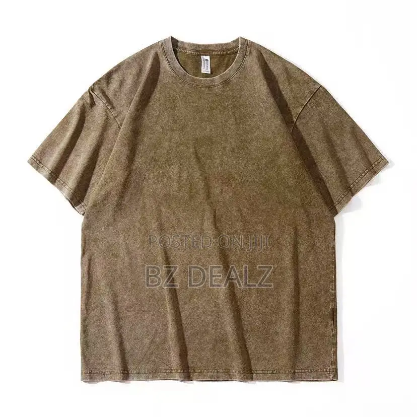 Plain Heavy Tshirts and Faded Tshirts Available