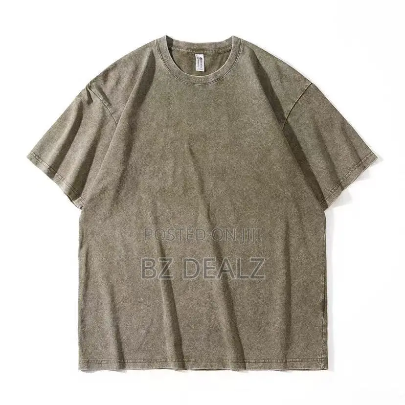 Plain Heavy Tshirts and Faded Tshirts Available