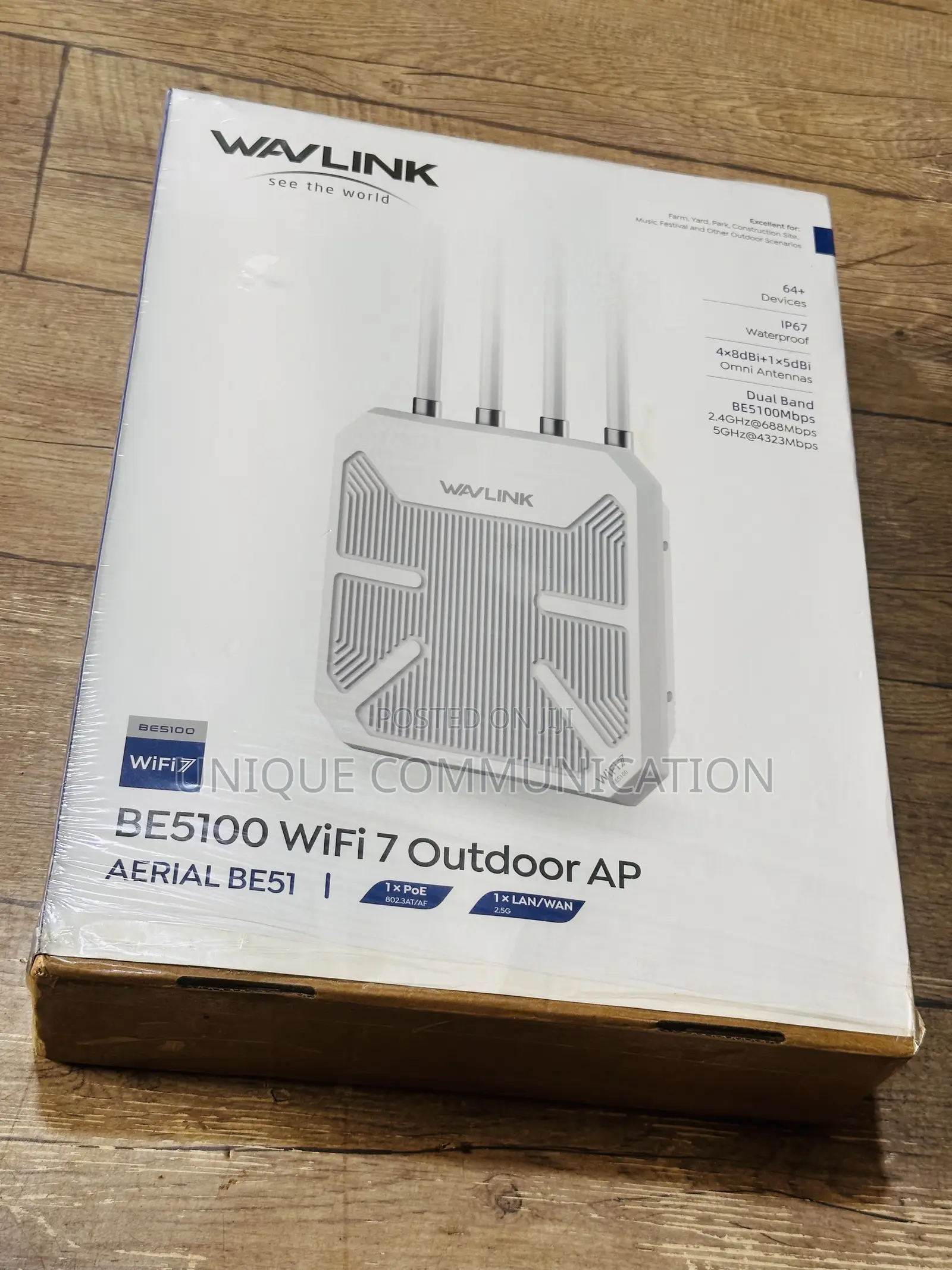 WAVLINK BE5100 WiFi 7 Outdoor AP