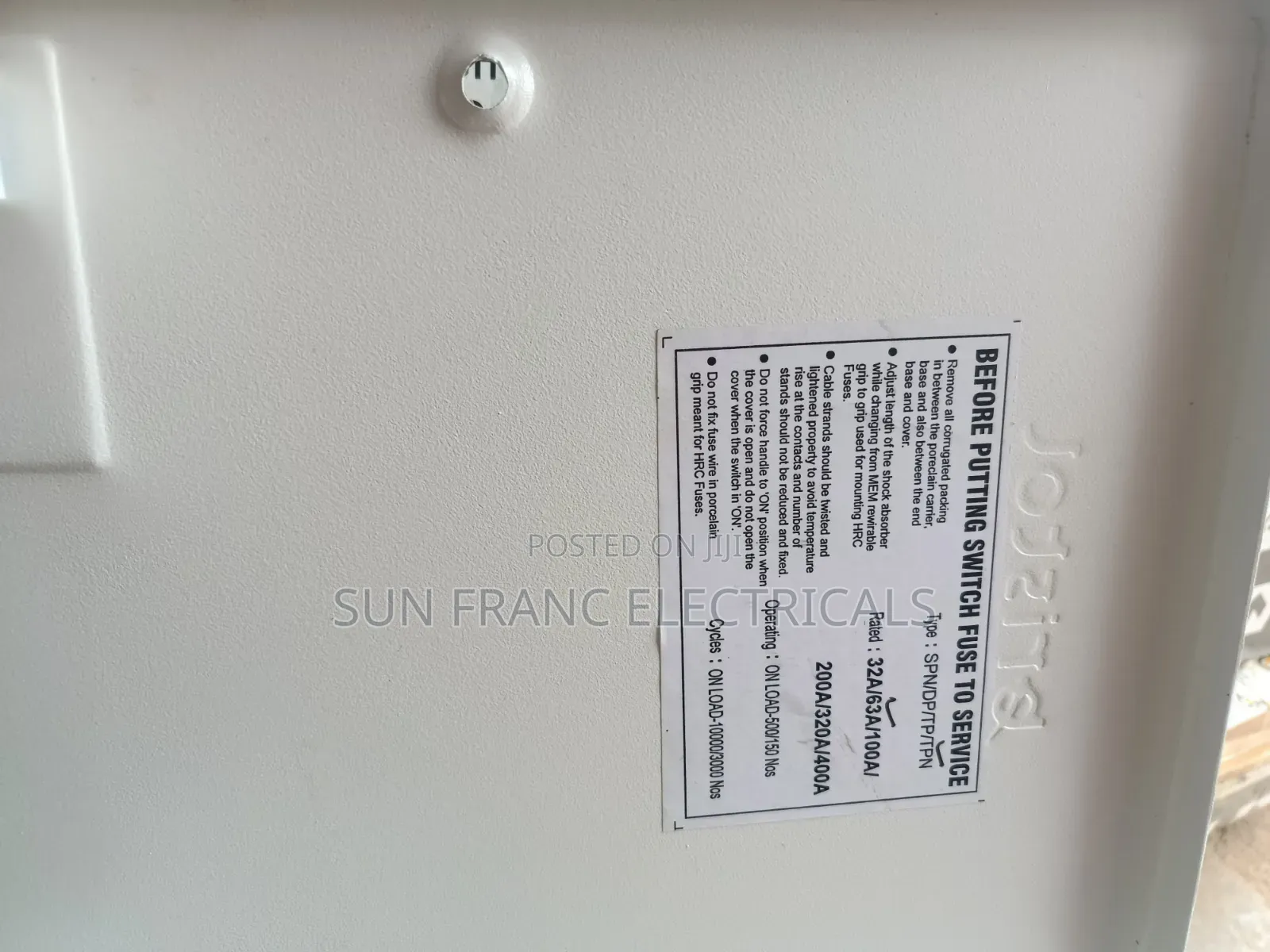 63A TPN Fuse Switch