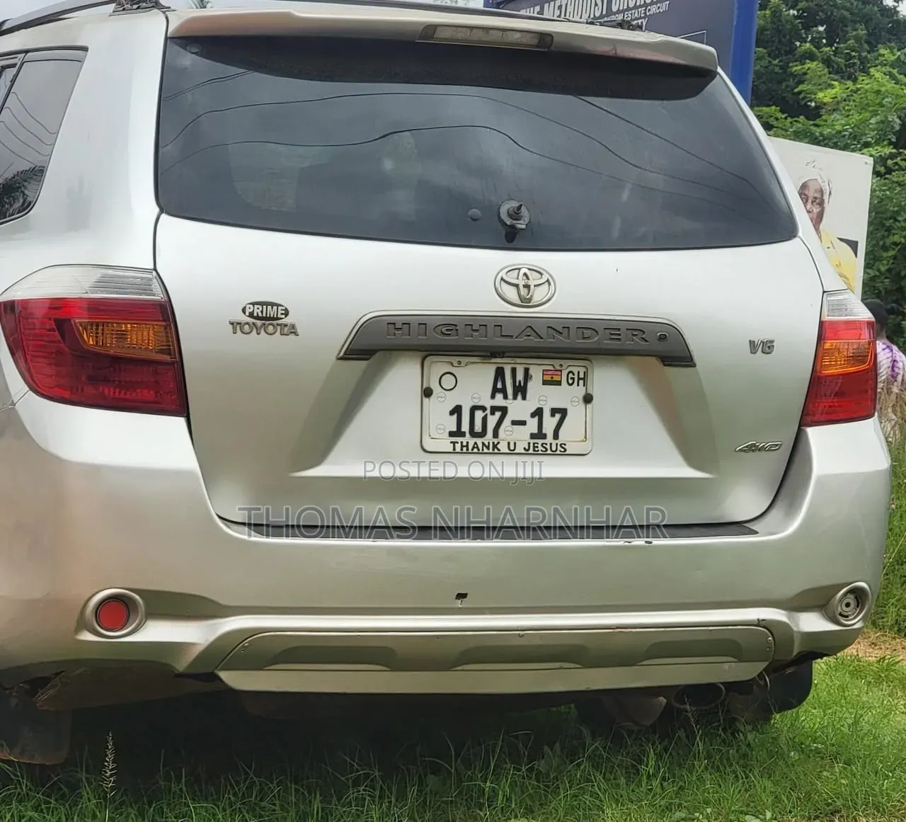 Toyota Highlander 2010 Silver