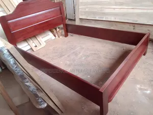 Stained Double Bed