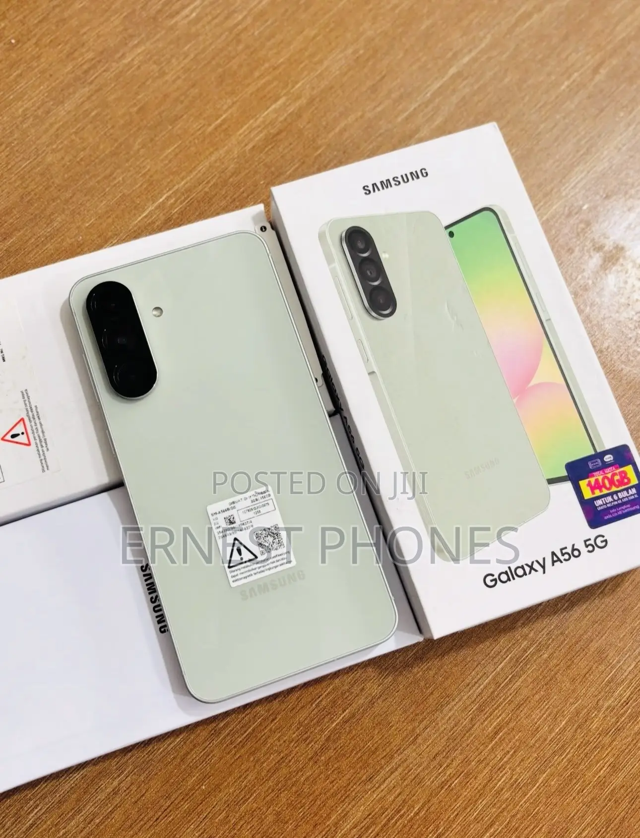 New Samsung Galaxy A56 256 GB Green