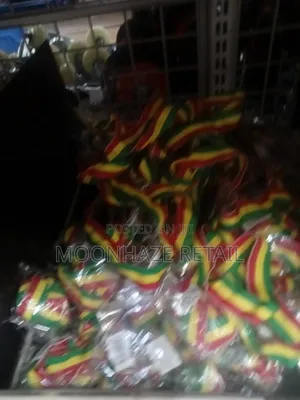Premium Award Medals (Gold, Silver, Bronze) With Ghana Flag Ribbon