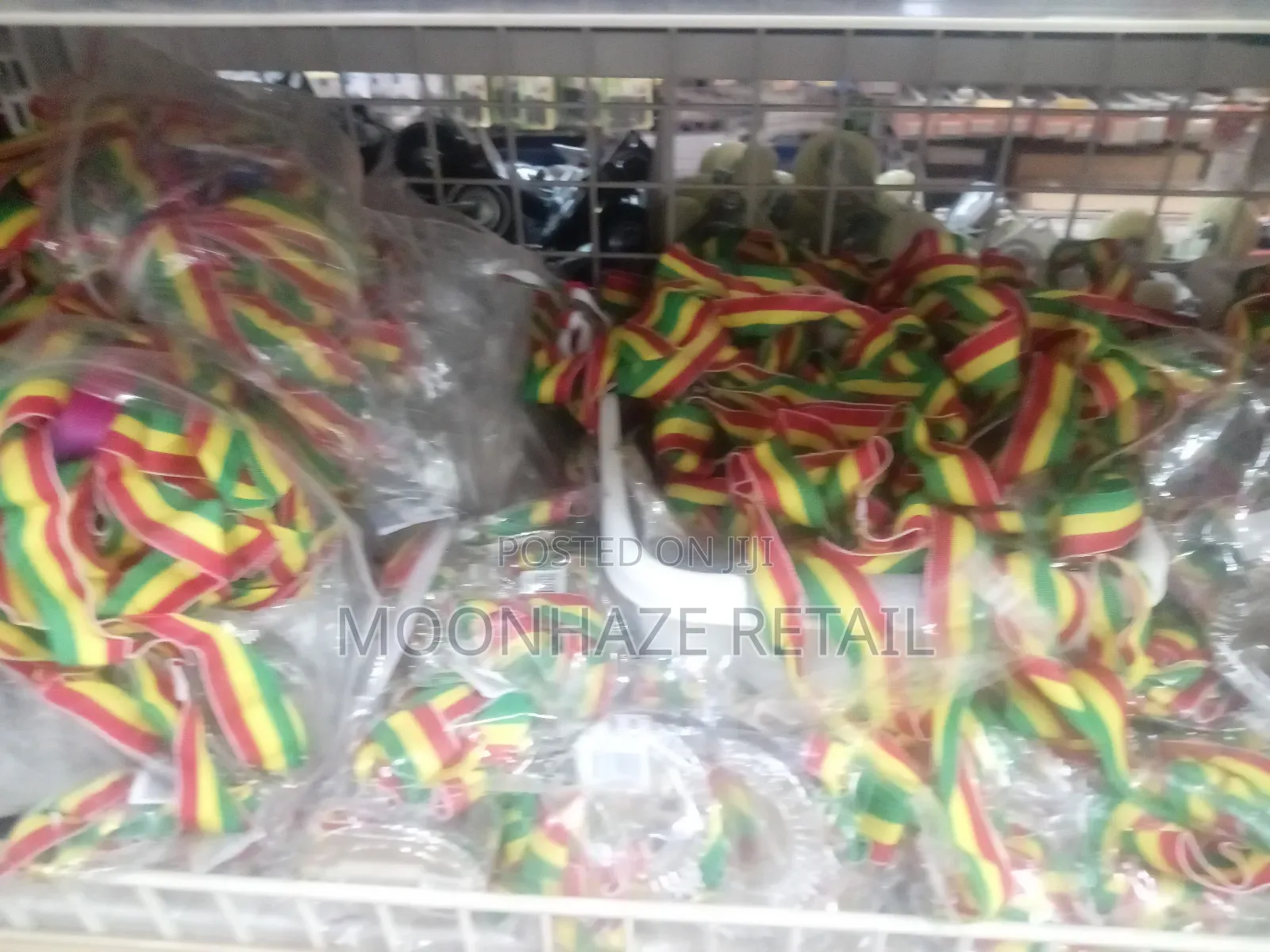Premium Award Medals (Gold, Silver, Bronze) With Ghana Flag Ribbon