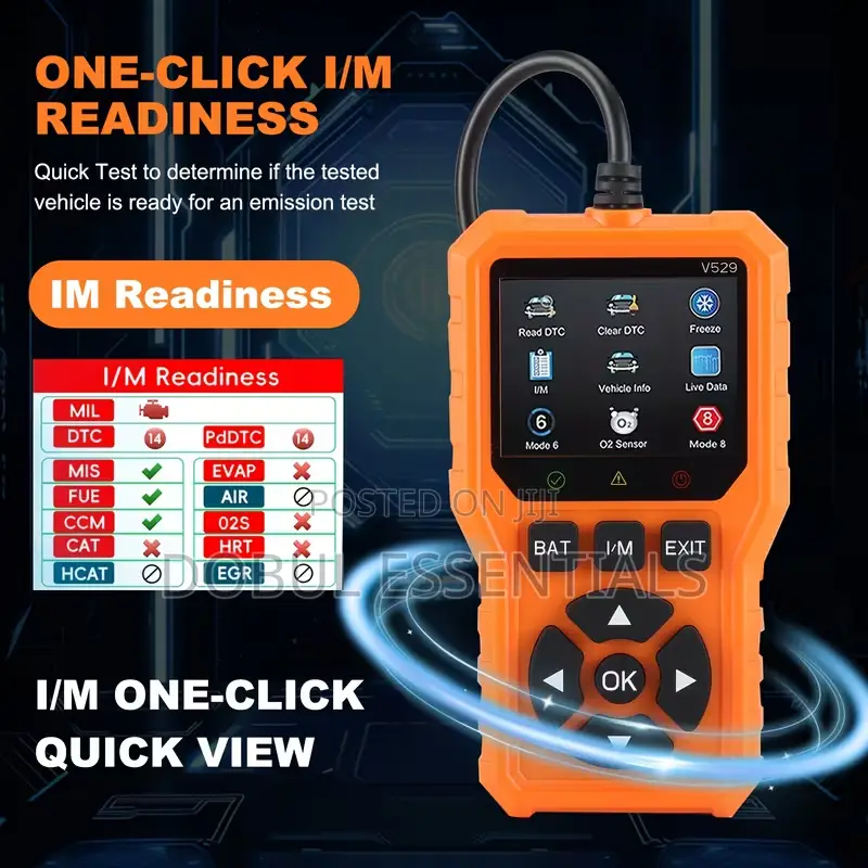 V529 OBD2 Car Fault Scanner for Cars From 1996 Upwards