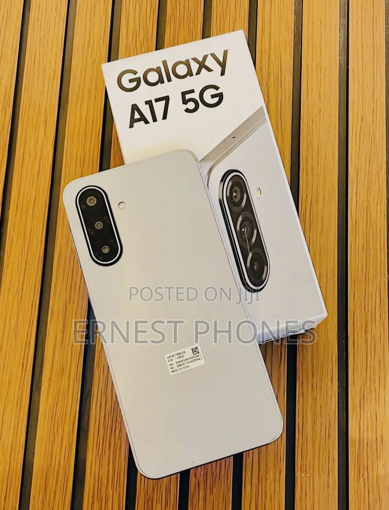 New Samsung Galaxy A17 5G 256 GB Silver