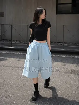 Unisex Cotton Jorts