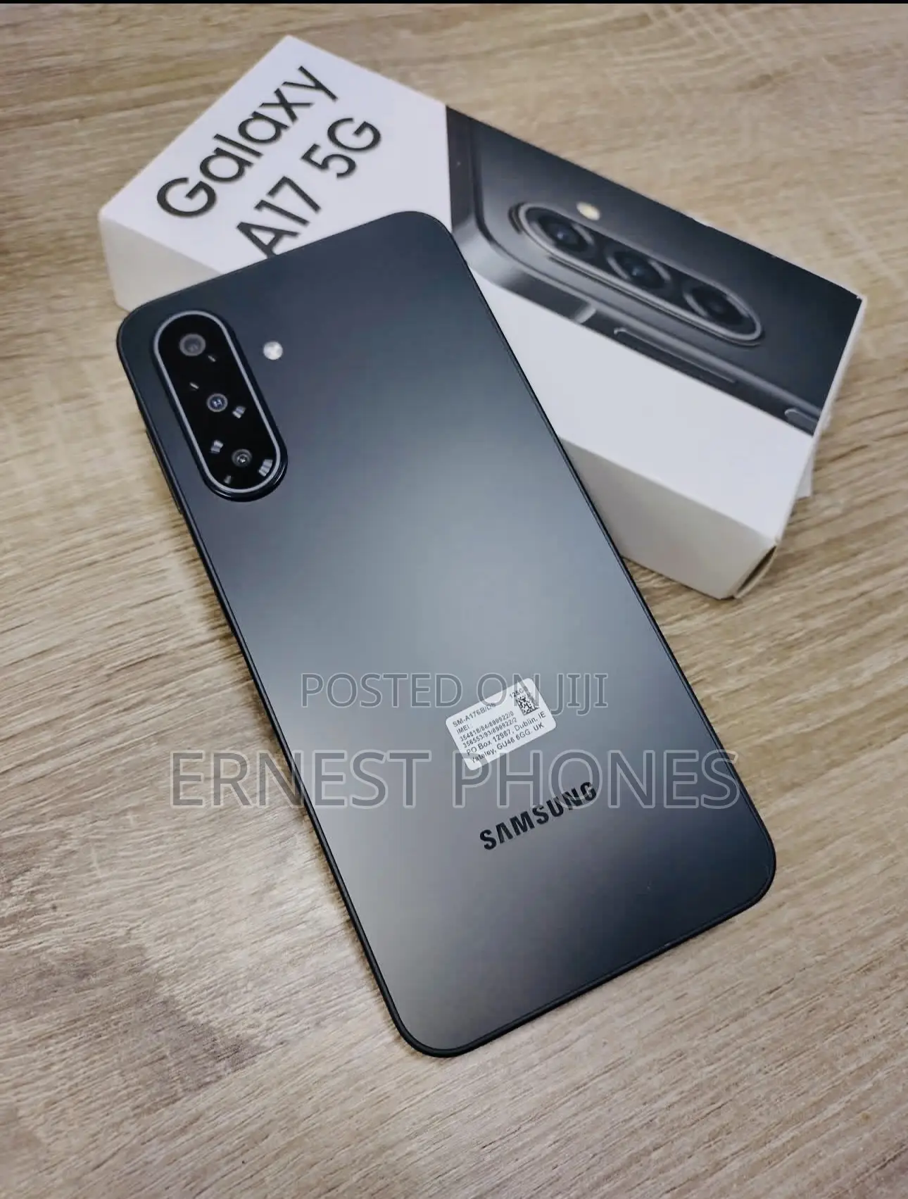 New Samsung Galaxy A17 5G 256 GB Black