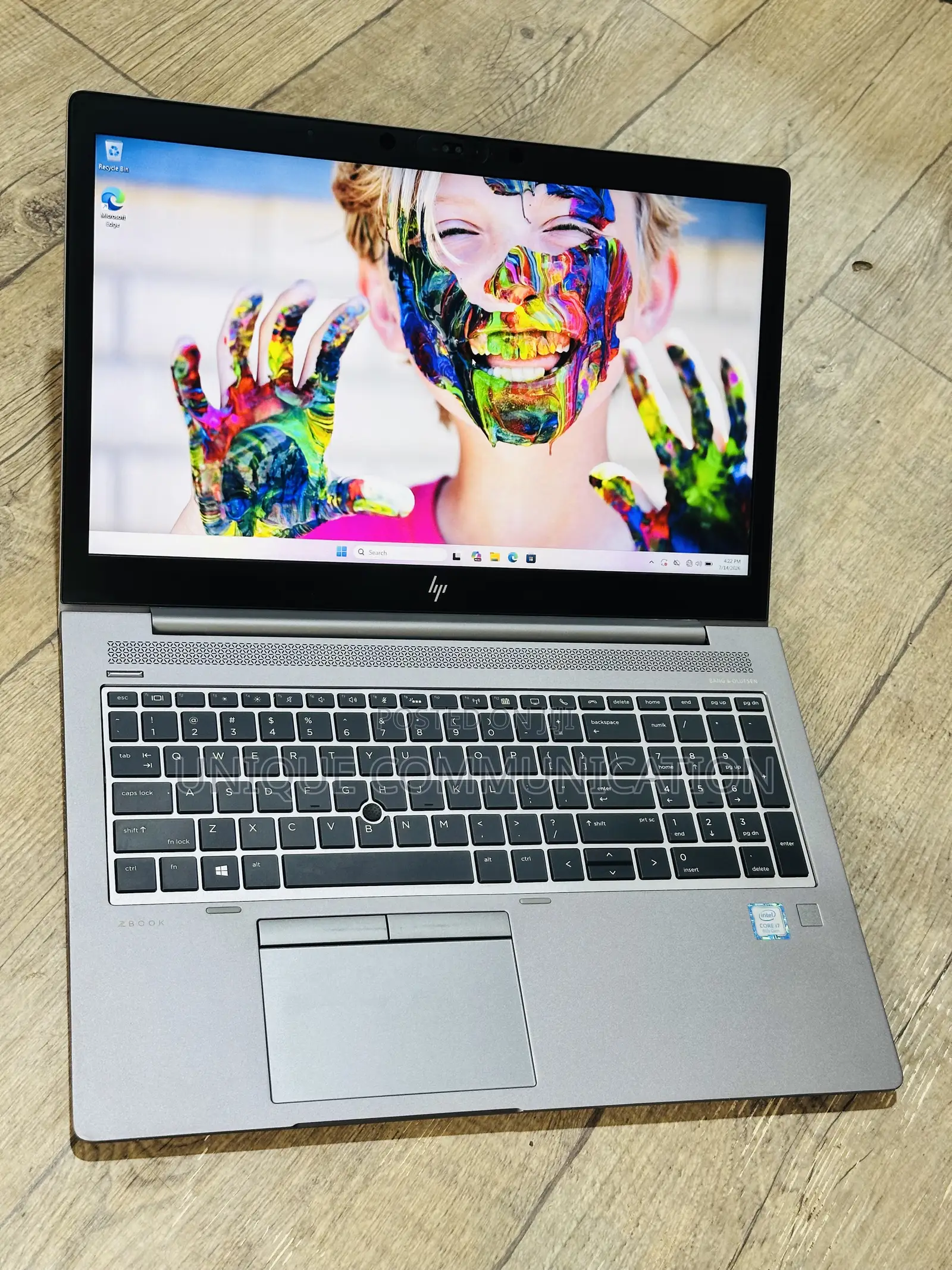 Laptop HP ZBook 15u G5 16GB Intel Core i7 SSD 256GB
