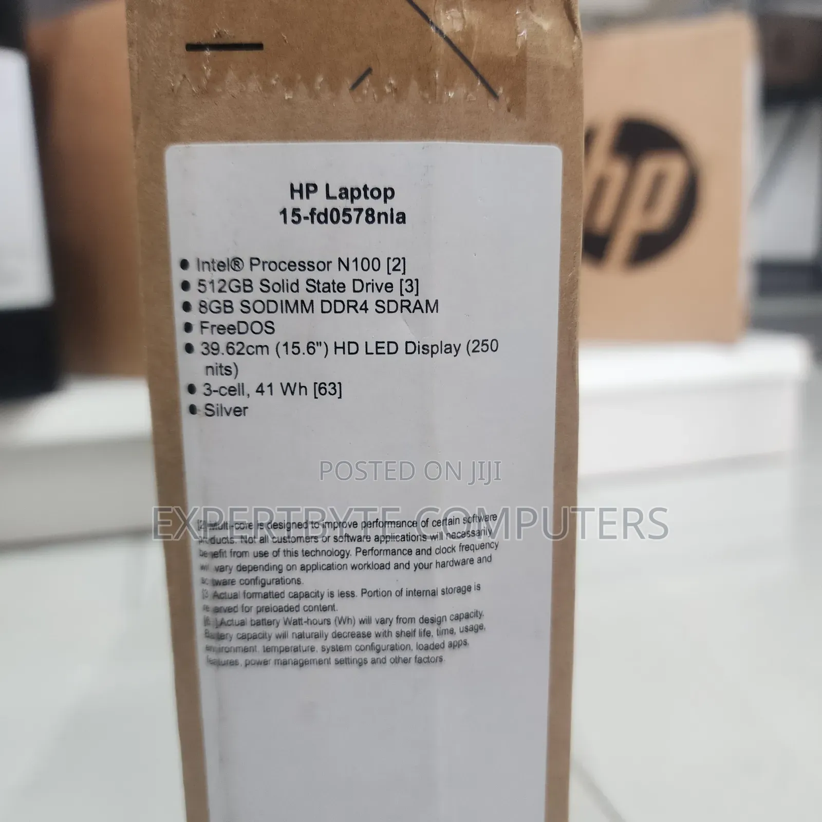 New Laptop HP 15 8GB Intel Celeron SSD 512GB