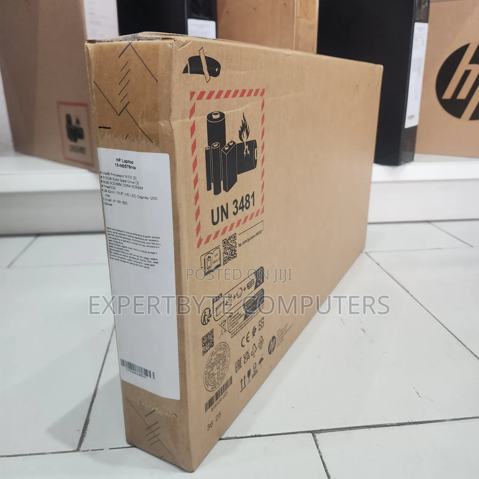New Laptop HP 15 8GB Intel Celeron SSD 512GB