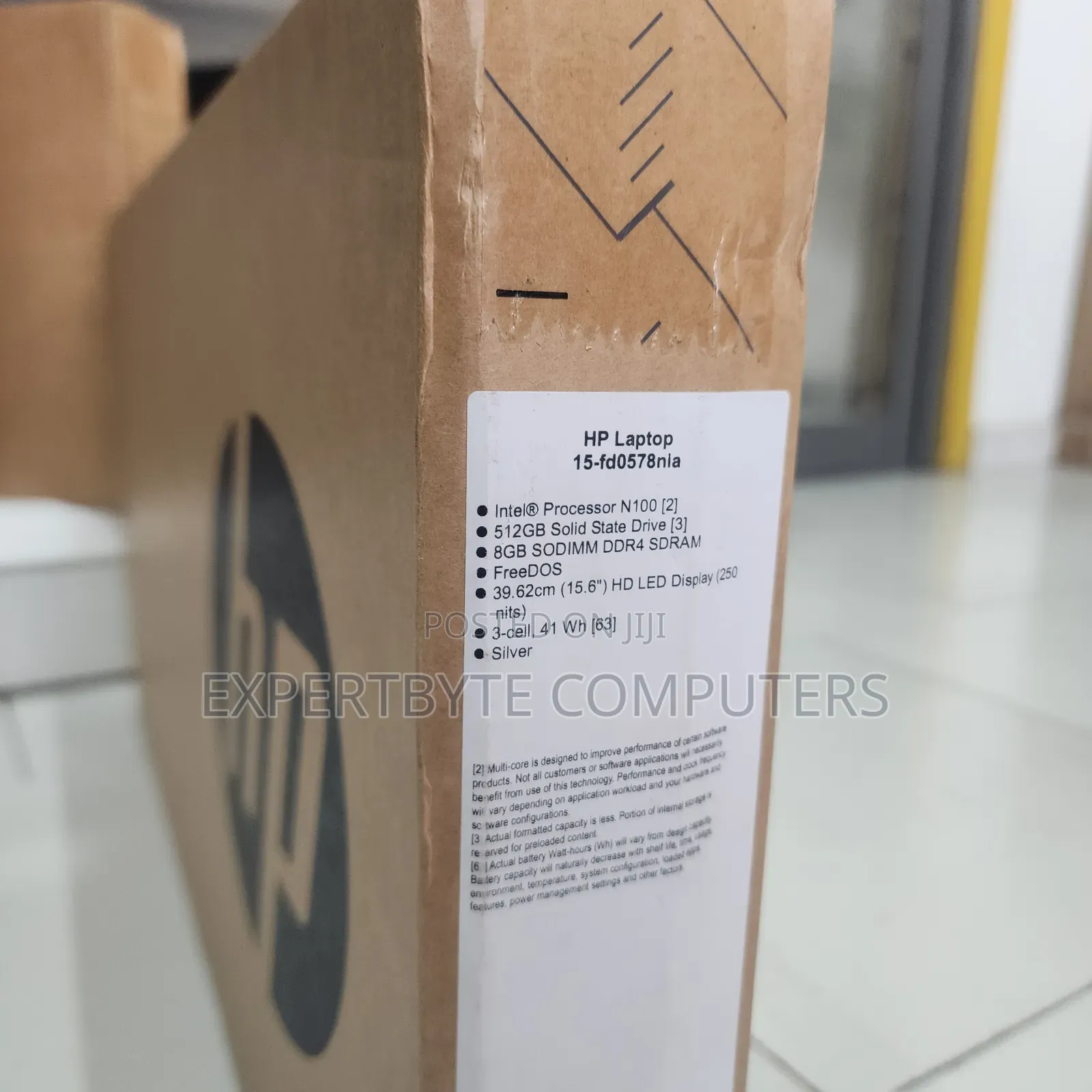 New Laptop HP 15 8GB Intel Celeron SSD 512GB