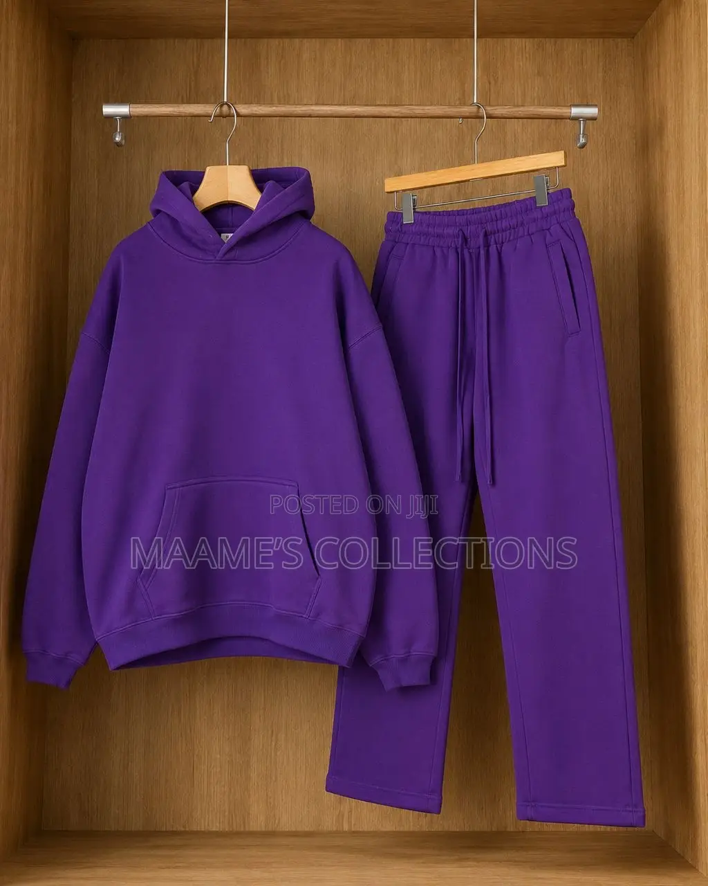Plain & Printed Hoodie Tracksuit Set – Unisex ( Quality Material )