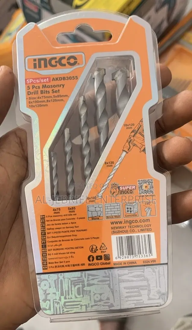 Concrete Drill Bits (5 Pcs)