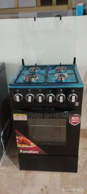 Rafiiq 50 X 50 1 Electric + 3 Gas Oven Burner