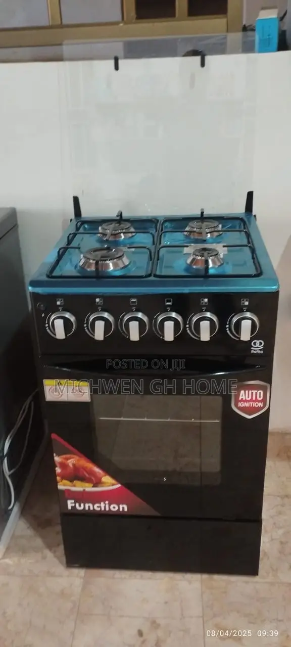 Rafiiq 50 X 50 1 Electric + 3 Gas Oven Burner