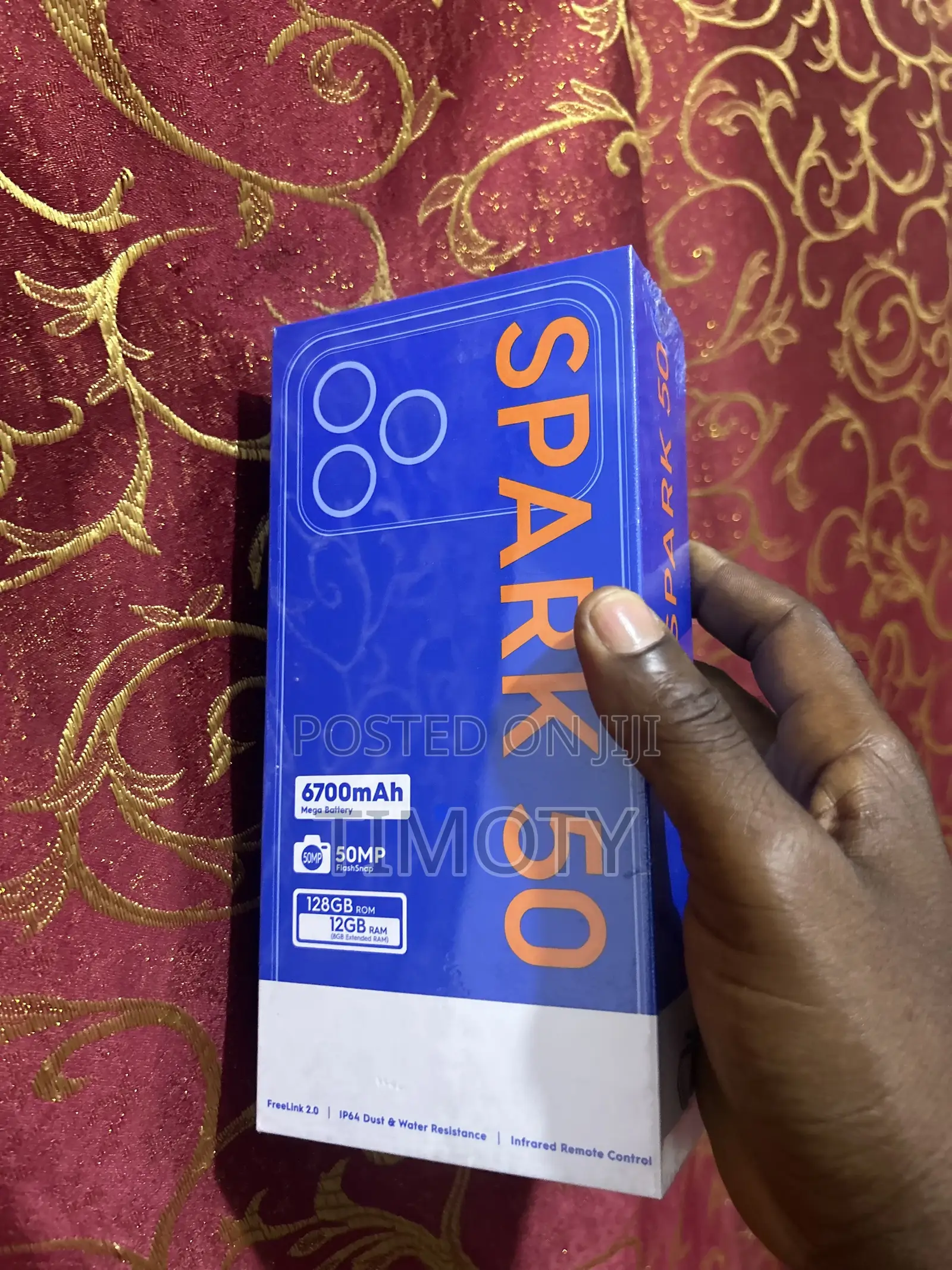 New Tecno Spark 50 128 GB Orange