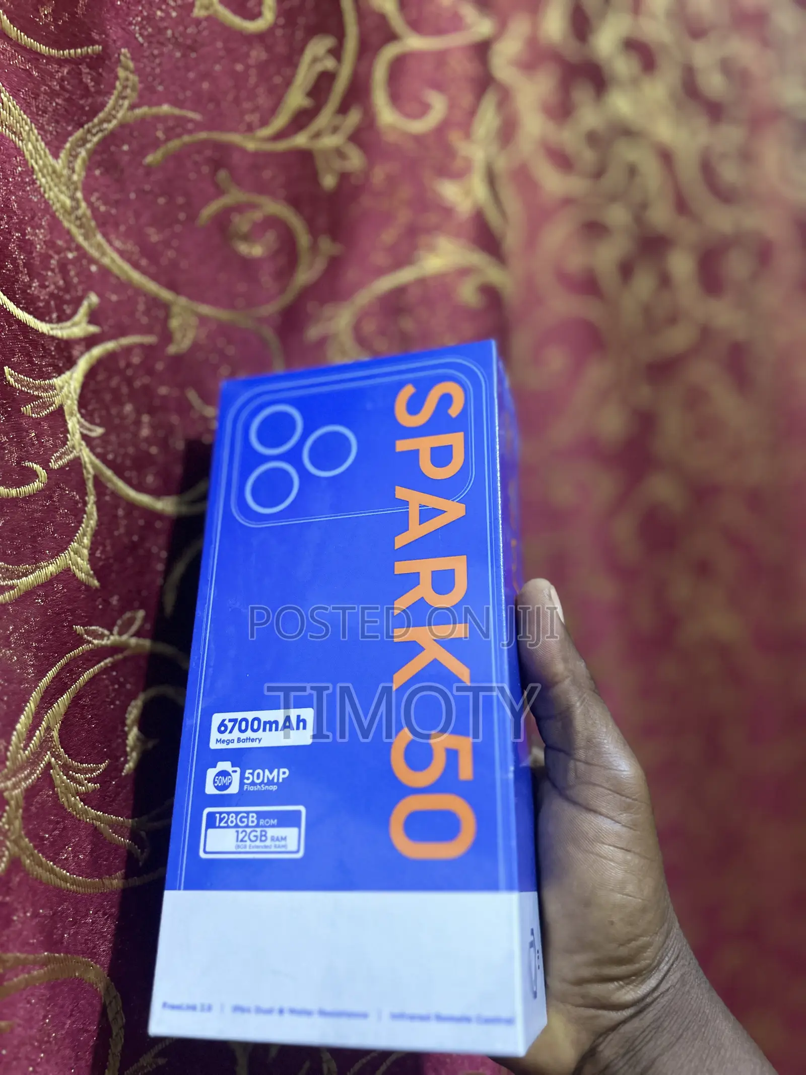 New Tecno Spark 50 128 GB Orange