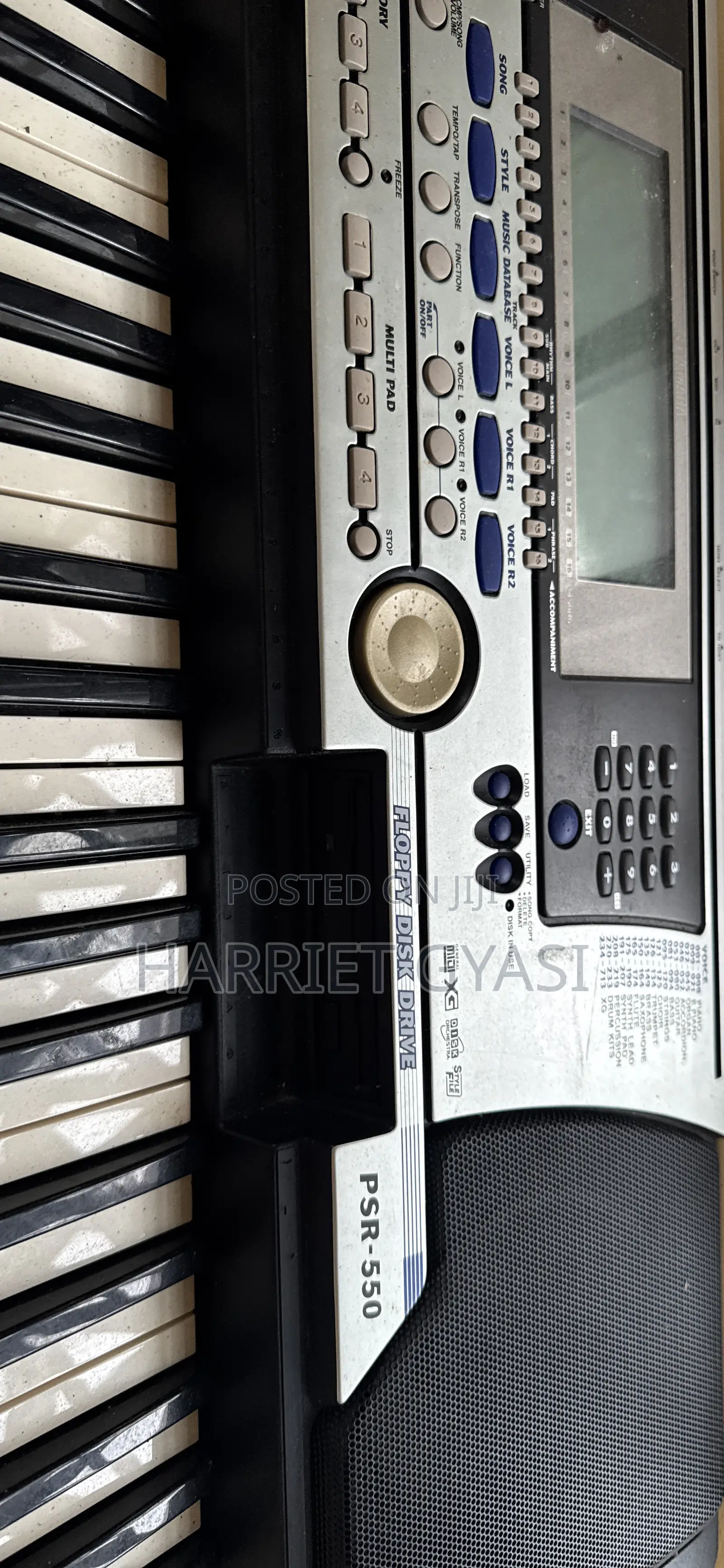 Yamaha PSR 550 Foreign Used