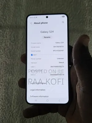 Samsung Galaxy S24 256 GB Gray