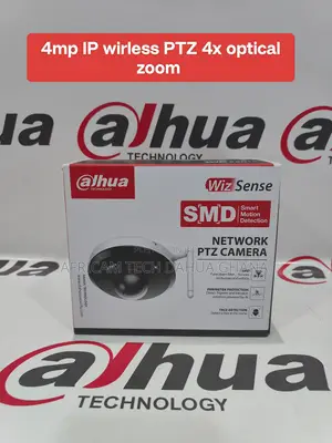 Dahua 4MP 4x Starlight IR WizSense Network PTZ Camera