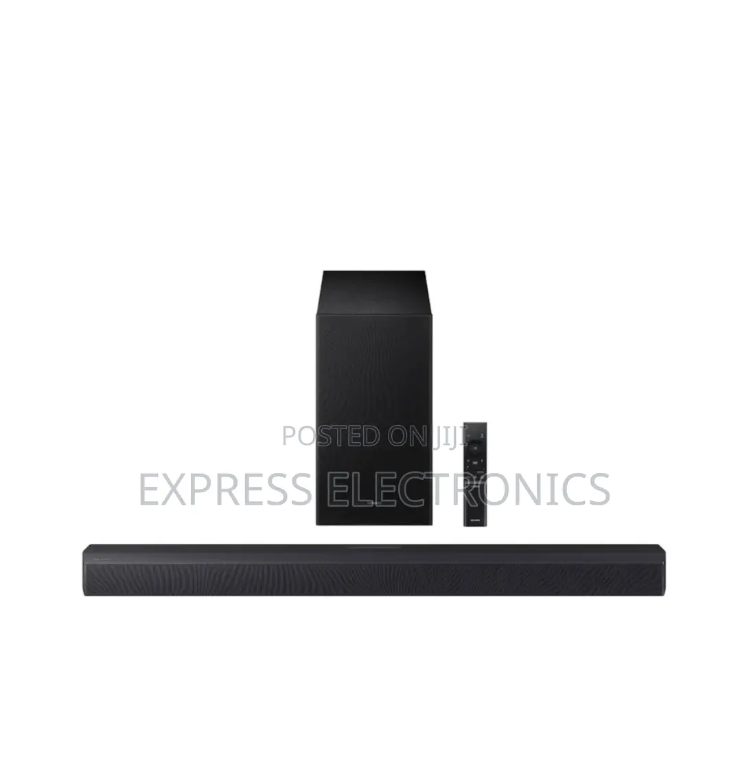 Place Your Samsung B450F 2.1Ch 300W 3D Surround Soundbar. Dolby Audio