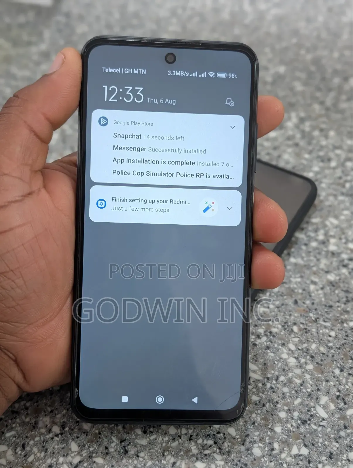 Xiaomi Redmi Note 10 5G 128 GB Black