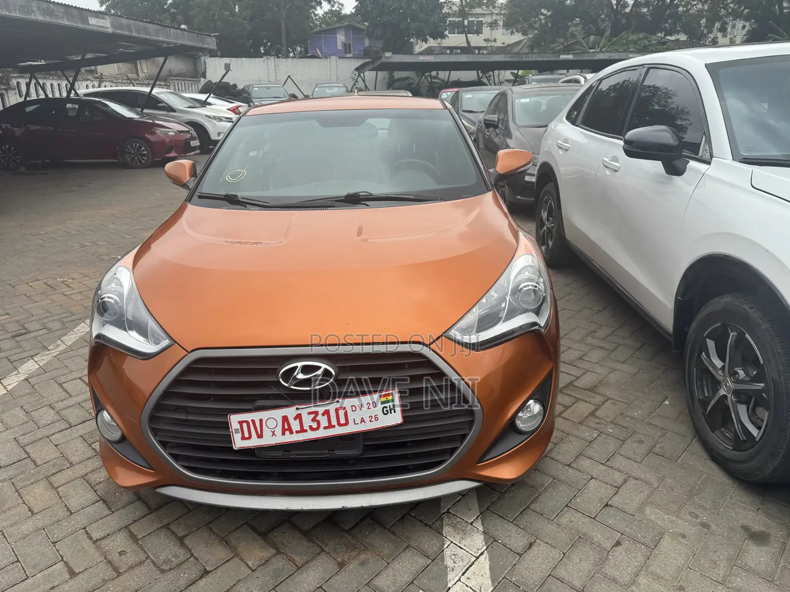 Hyundai Veloster Turbo 2016 Orange