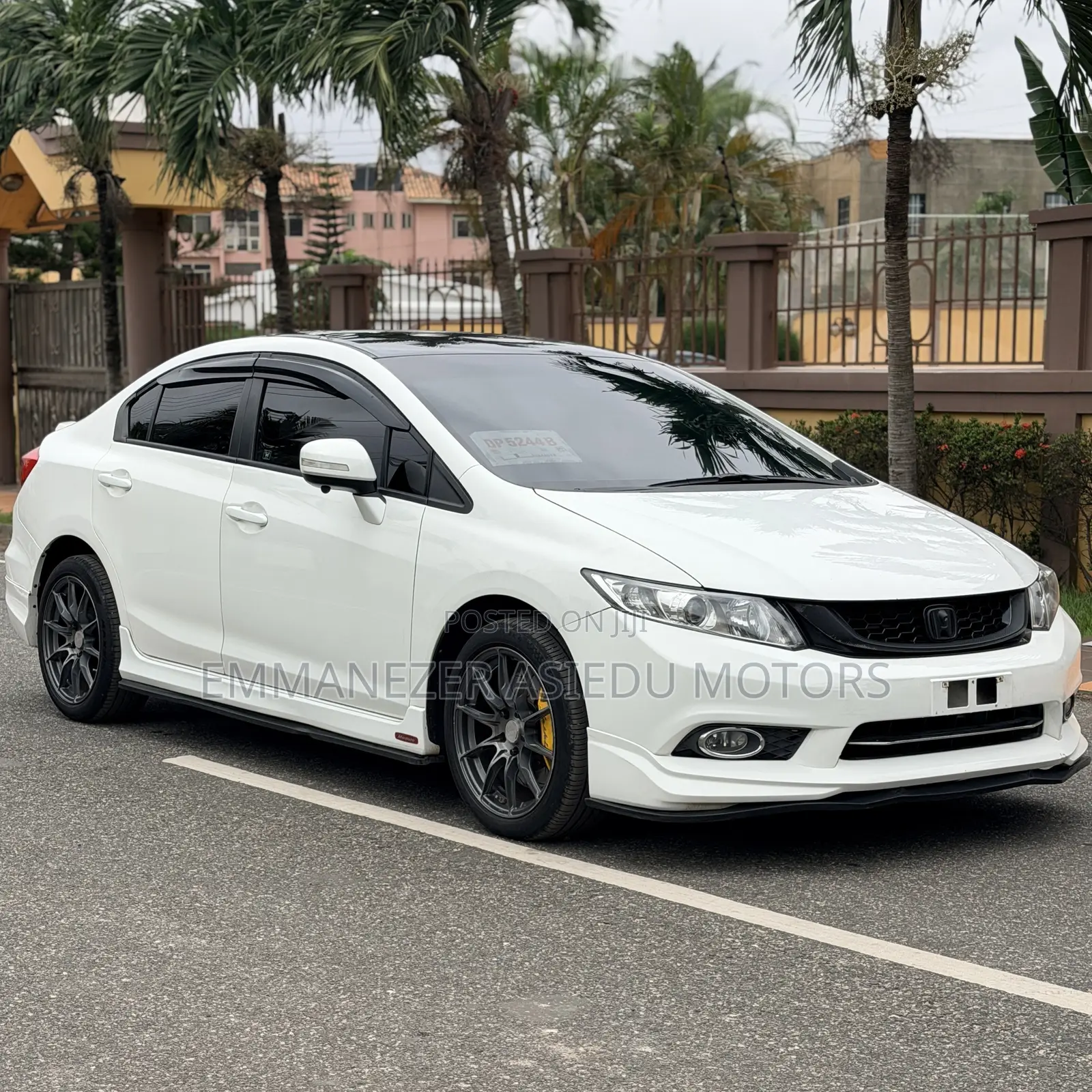 Honda Civic EX-L 4dr Sedan w/Nav (1.8L 4cyl CVT) 2014 Pearl