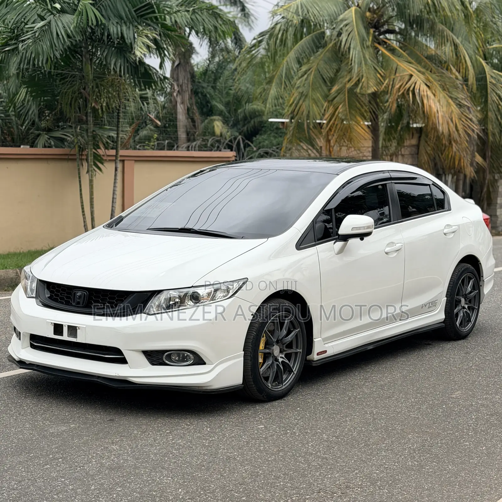 Honda Civic EX-L 4dr Sedan w/Nav (1.8L 4cyl CVT) 2014 Pearl