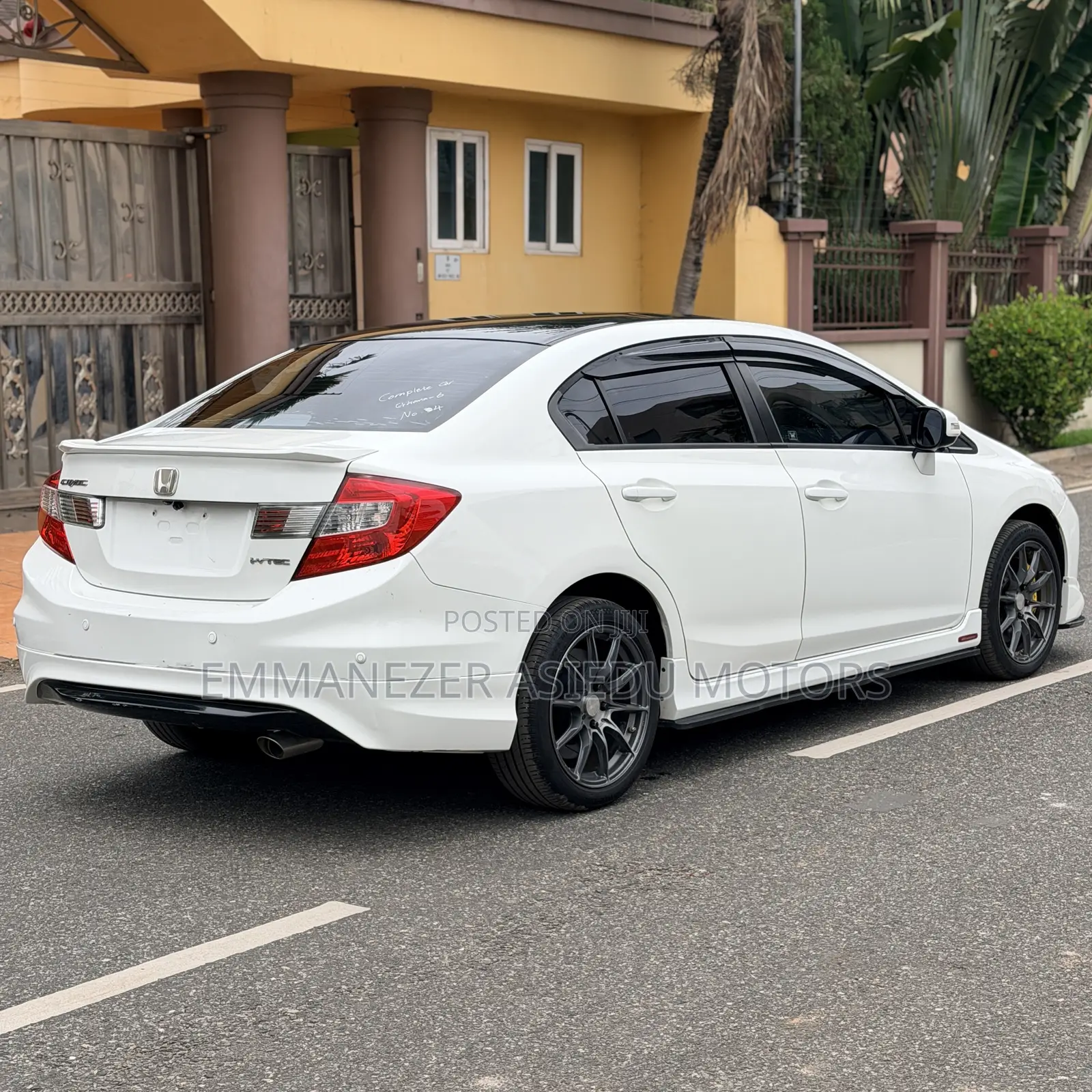 Honda Civic EX-L 4dr Sedan w/Nav (1.8L 4cyl CVT) 2014 Pearl