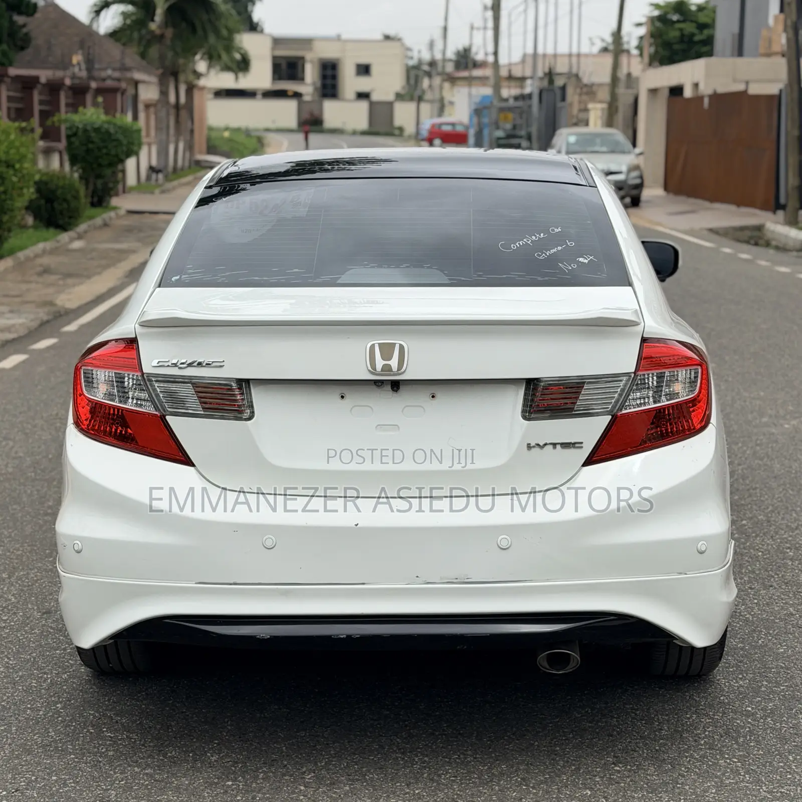 Honda Civic EX-L 4dr Sedan w/Nav (1.8L 4cyl CVT) 2014 Pearl