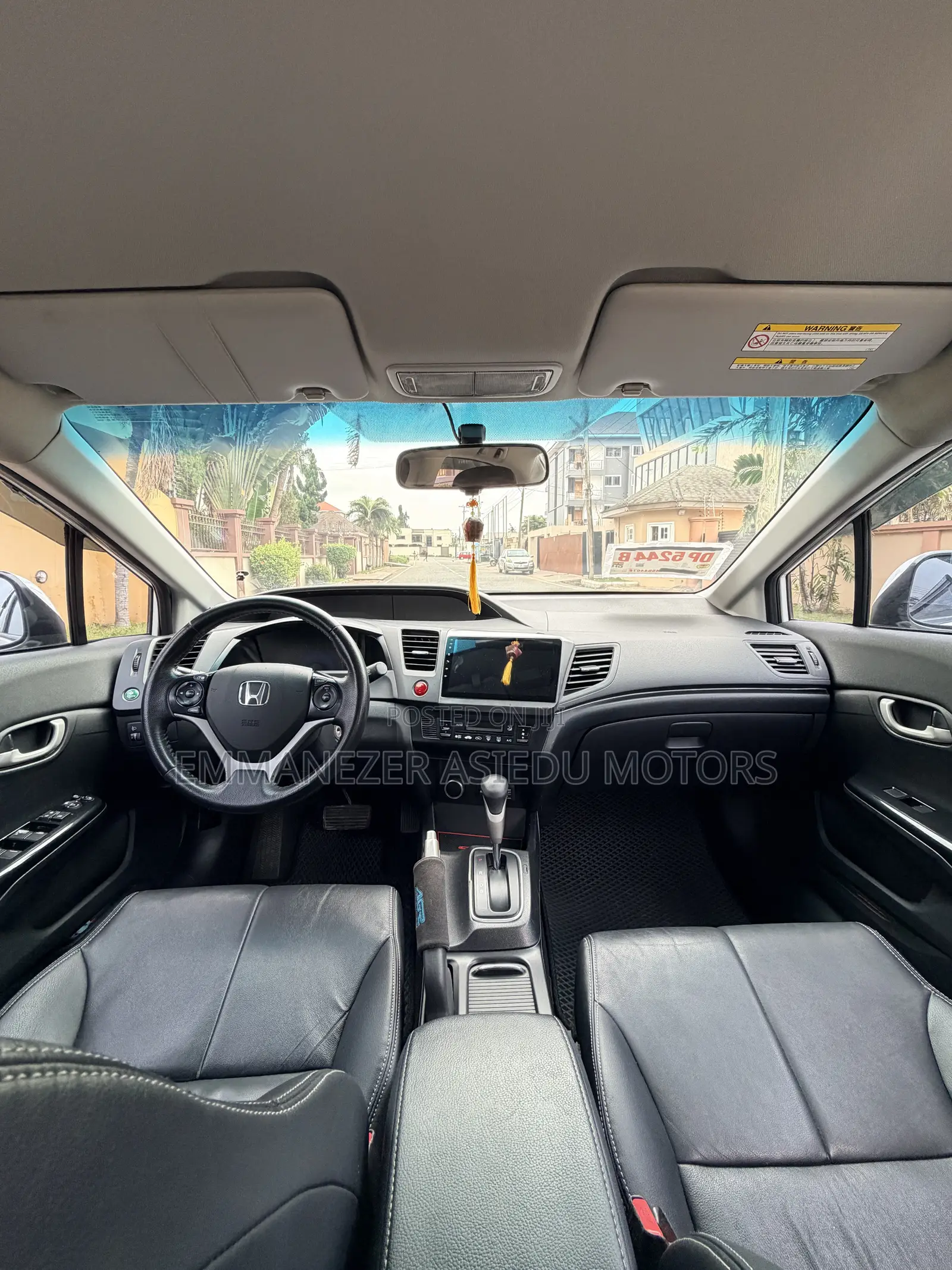 Honda Civic EX-L 4dr Sedan w/Nav (1.8L 4cyl CVT) 2014 Pearl
