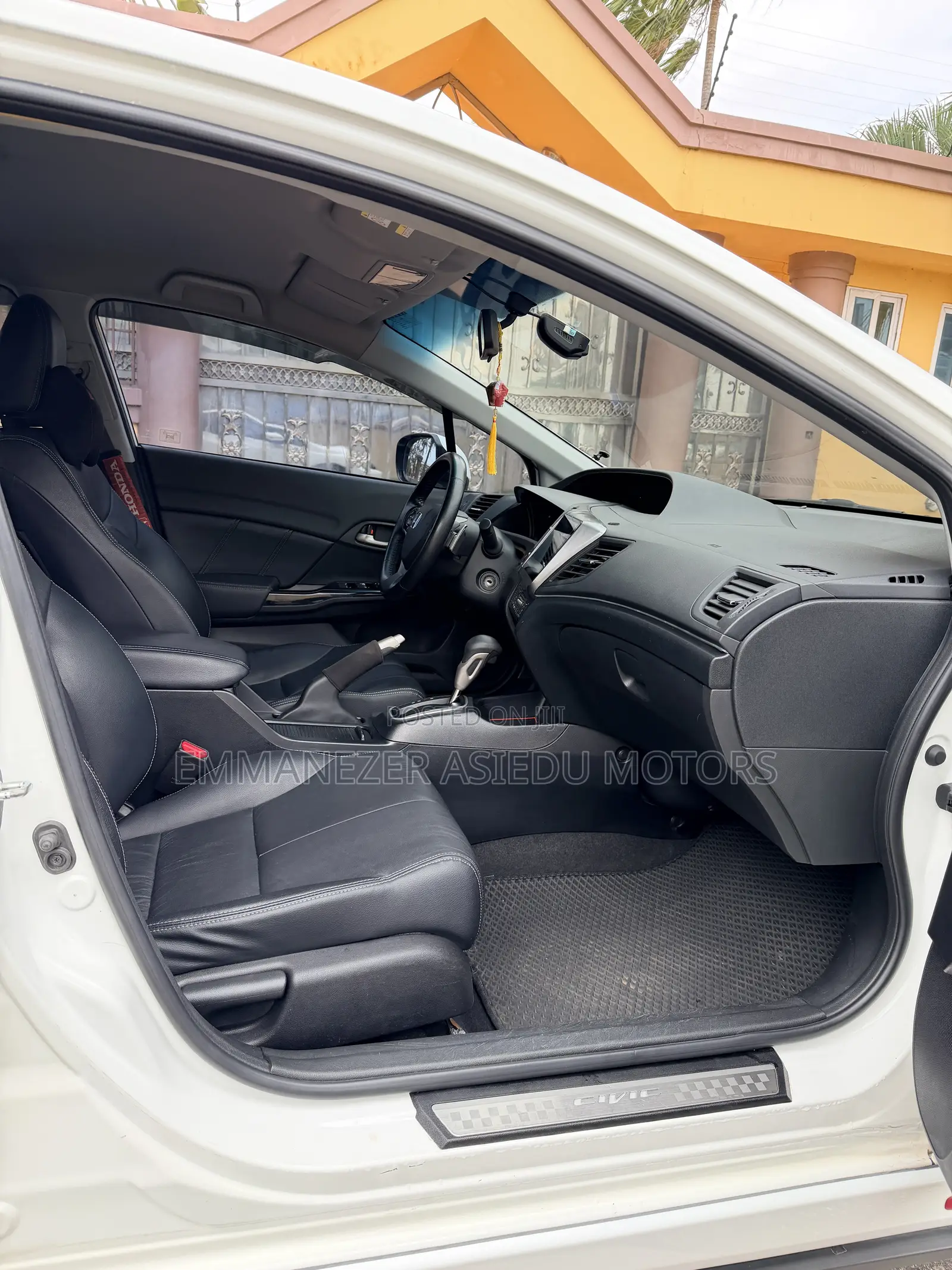 Honda Civic EX-L 4dr Sedan w/Nav (1.8L 4cyl CVT) 2014 Pearl
