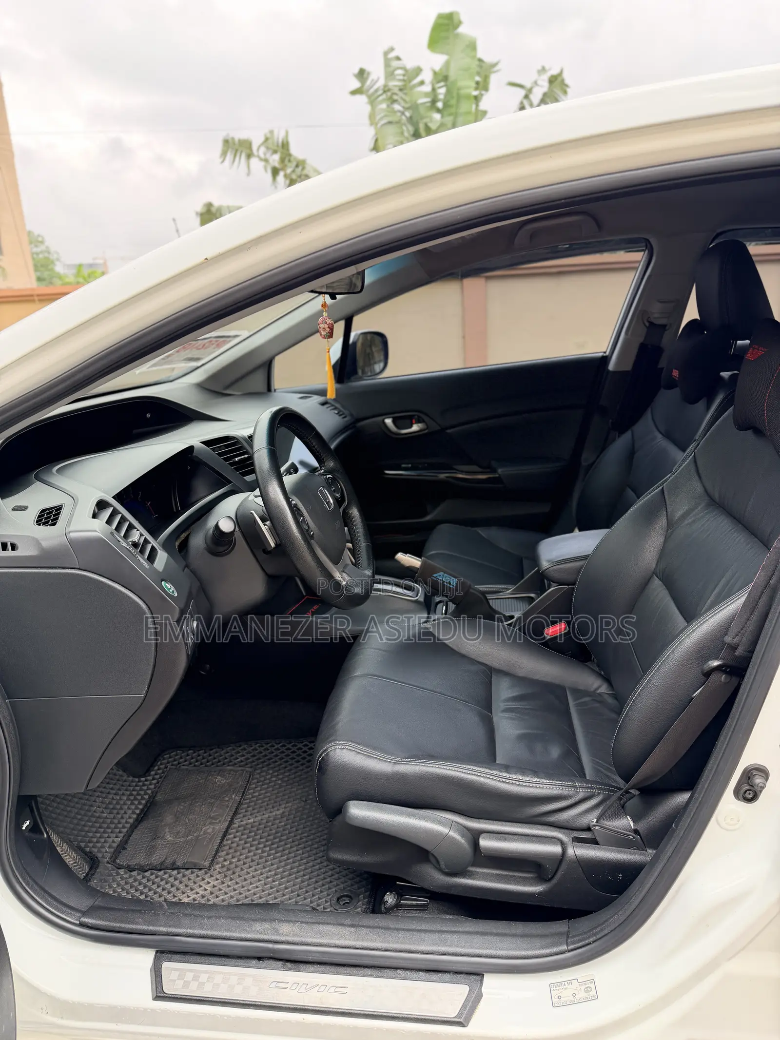 Honda Civic EX-L 4dr Sedan w/Nav (1.8L 4cyl CVT) 2014 Pearl