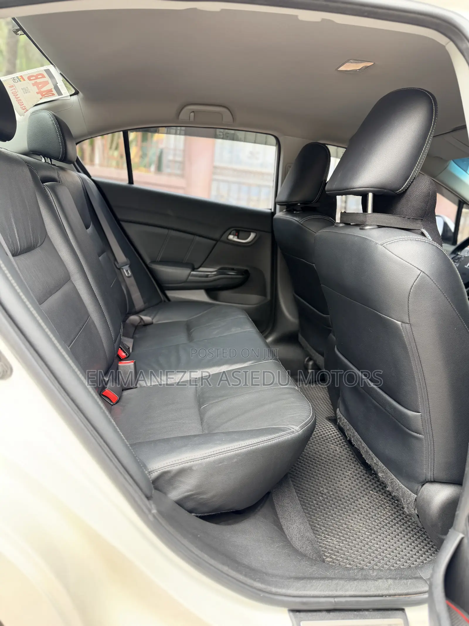 Honda Civic EX-L 4dr Sedan w/Nav (1.8L 4cyl CVT) 2014 Pearl