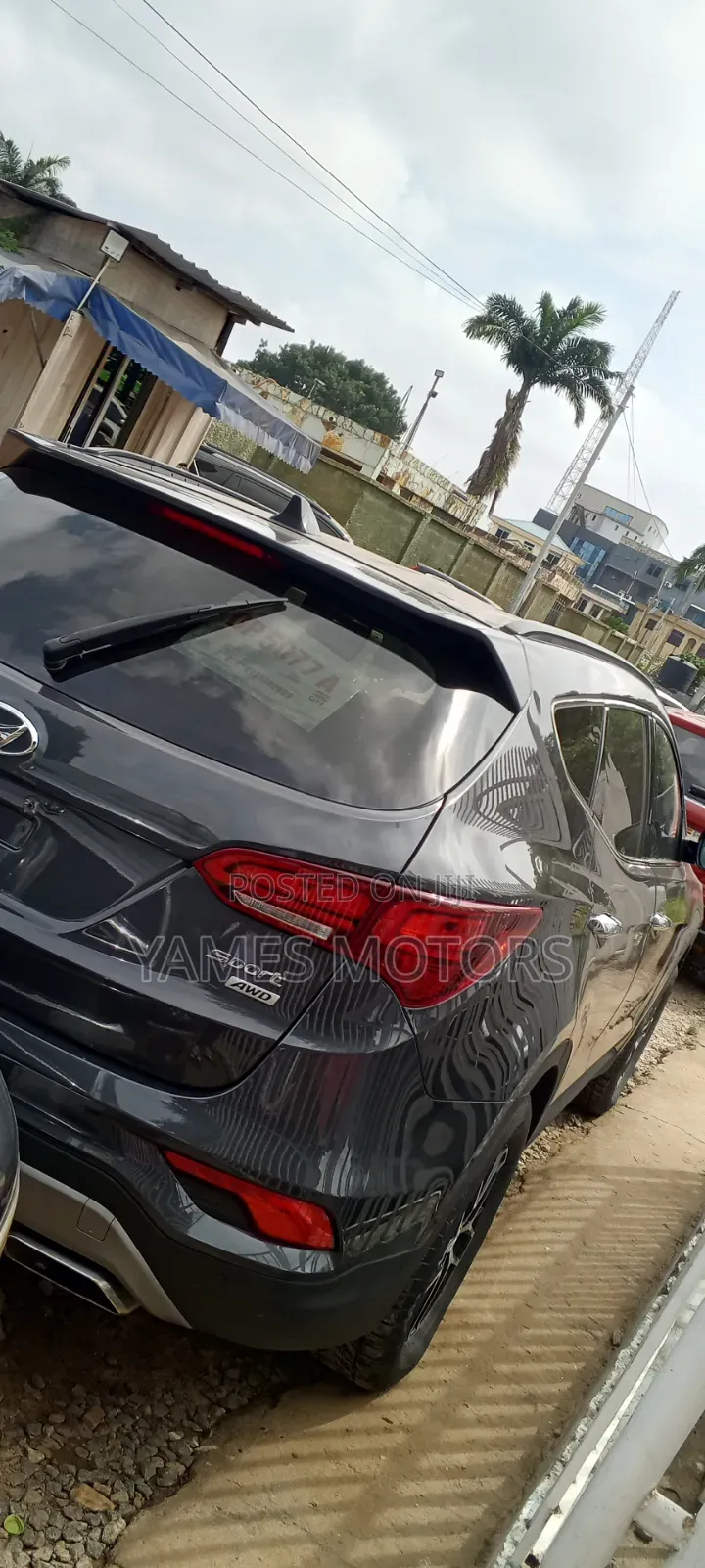 Hyundai Santa Fe 2016 Gray