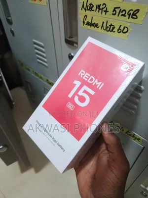 New Xiaomi Redmi 15 5G 256 GB Black