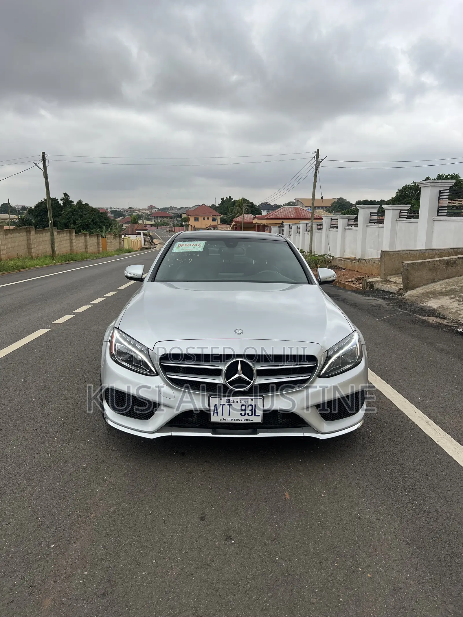 Mercedes-Benz C300 Luxury 4Matic Sedan AWD (2.0L 4cyl 7A) 2016 Silver