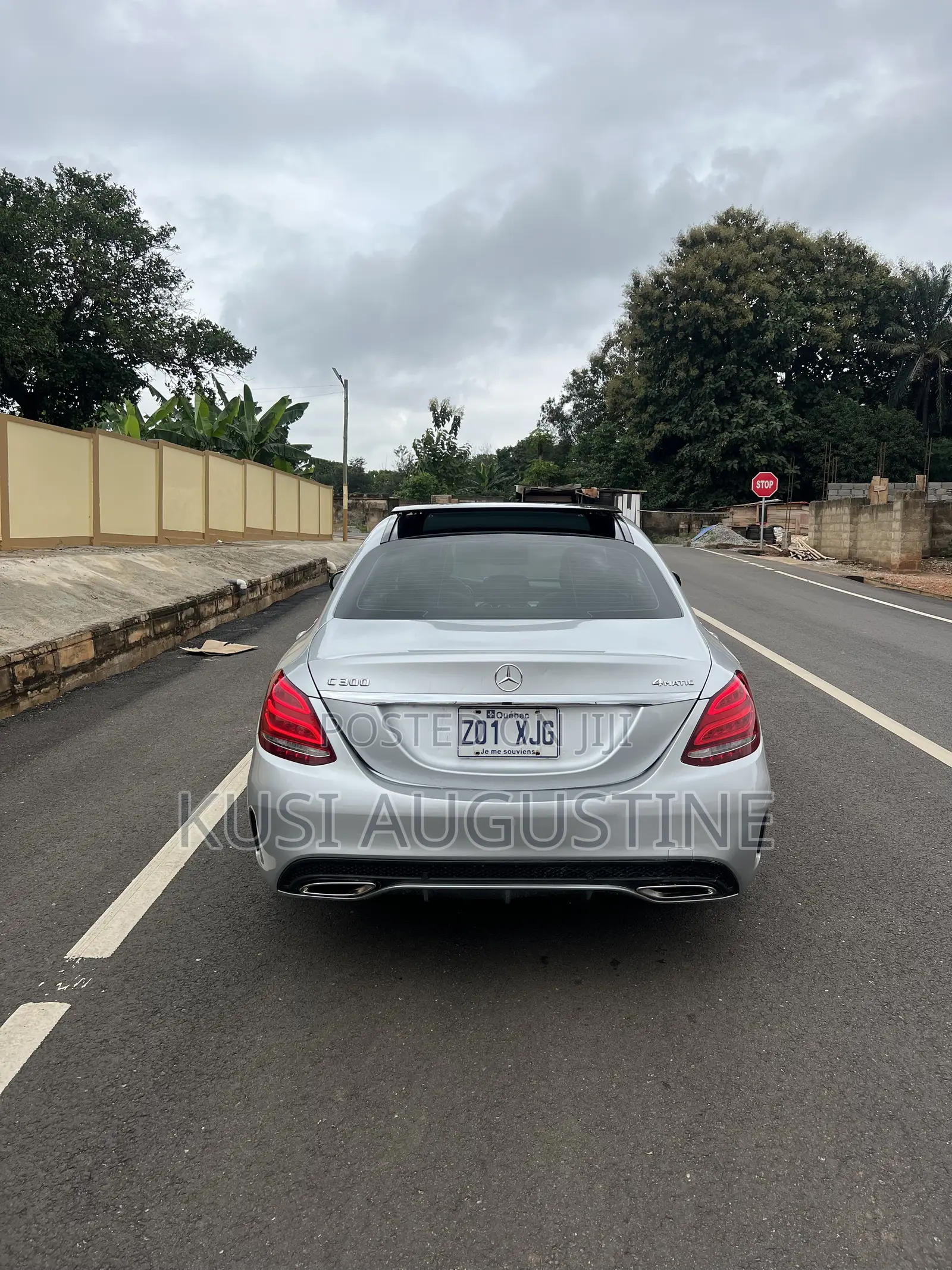 Mercedes-Benz C300 Luxury 4Matic Sedan AWD (2.0L 4cyl 7A) 2016 Silver