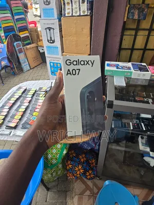 New Samsung Galaxy A07 128 GB Black