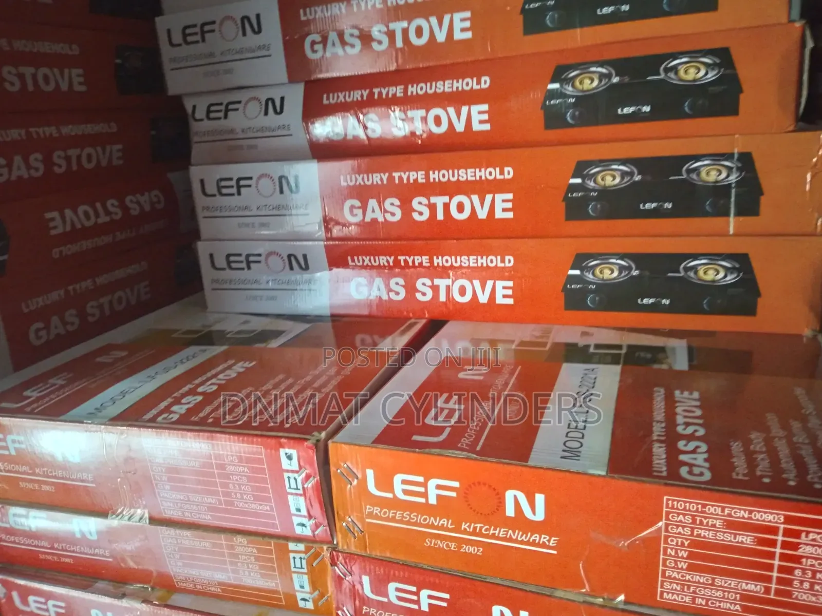 Automatic Glass 2 Burner Stove
