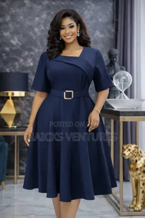 Luxury Women's Long Dress Corporate and Church